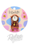 Erstwilder Fairytales Part 2 Mini Brooches clock
