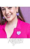 Erstwilder Candy Hearts Mini Brooches valentines love you