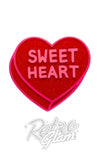 Erstwilder Candy Hearts Mini Brooches sweetheart