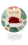Erstwilder Merry Menagerie Mini Brooches santa's hat