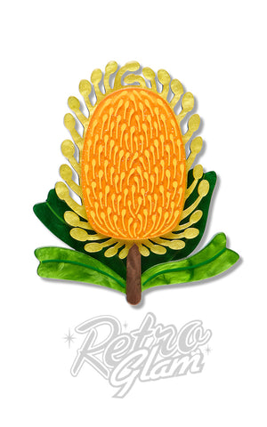 Erstwilder Mountain Banksia Brooch