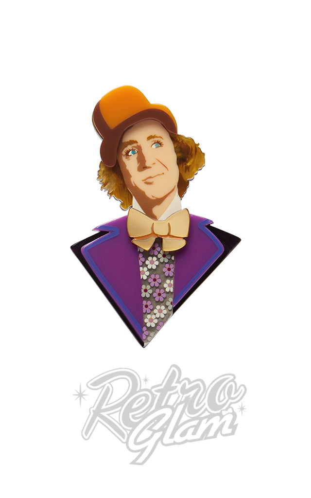 Erstwilder Mr. Wonka Brooch