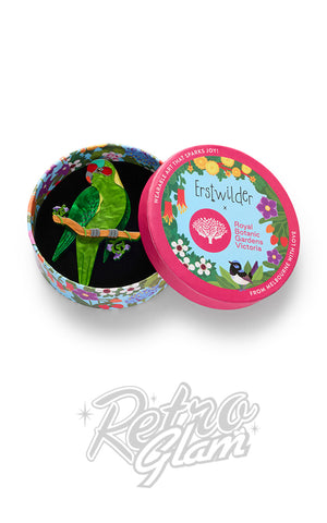 Erstwilder Musk Lorikeet Brooch box