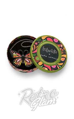 Erstwilder The Magnificent Monarch Butterfly Necklace box