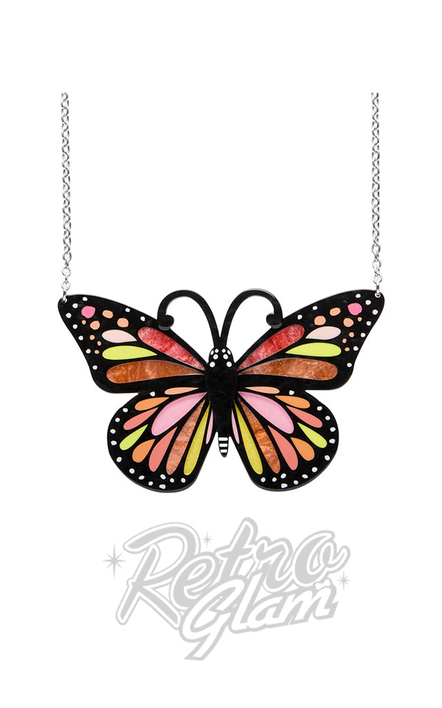 Erstwilder The Magnificent Monarch Butterfly Necklace - SOLD OUT