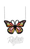 Erstwilder The Magnificent Monarch Butterfly Necklace