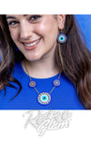 Erstwilder Evil Eye Amulet Necklace model