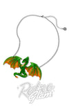 Erstwilder Impressive Scale Necklace dragon