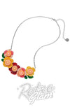 Erstwilder Pretty Poppies Necklace jocelyn proust