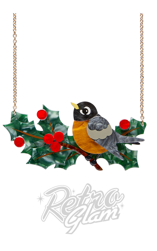 Erstwilder Ruby The Robin Necklace - SOLD OUT