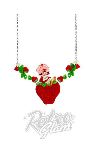Erstwilder Sitting On A Strawberry Necklace