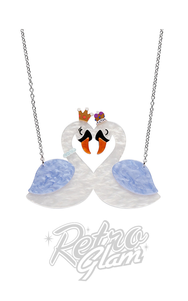 Erstwilder Swan Love Necklace