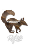 Erstwilder Dusky Numbat Brooch back