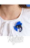 Erstwilder Olinda the Honorable Orca Brooch model