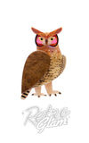 Erstwilder The Grand Great Horned Owl Brooch