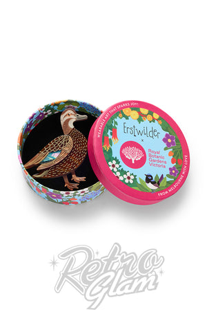 Erstwilder Pacific Black Duck Brooch box