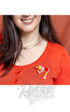 Pascal The King Prawn Brooch model