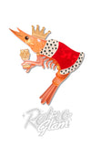 Pascal The King Prawn Brooch