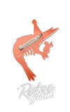 Pascal The Party Prawn Brooch back