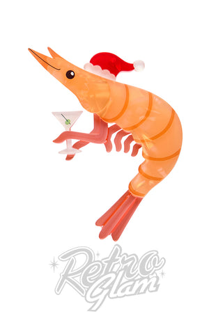 Erstwilder Pascal The Prawn Brooch