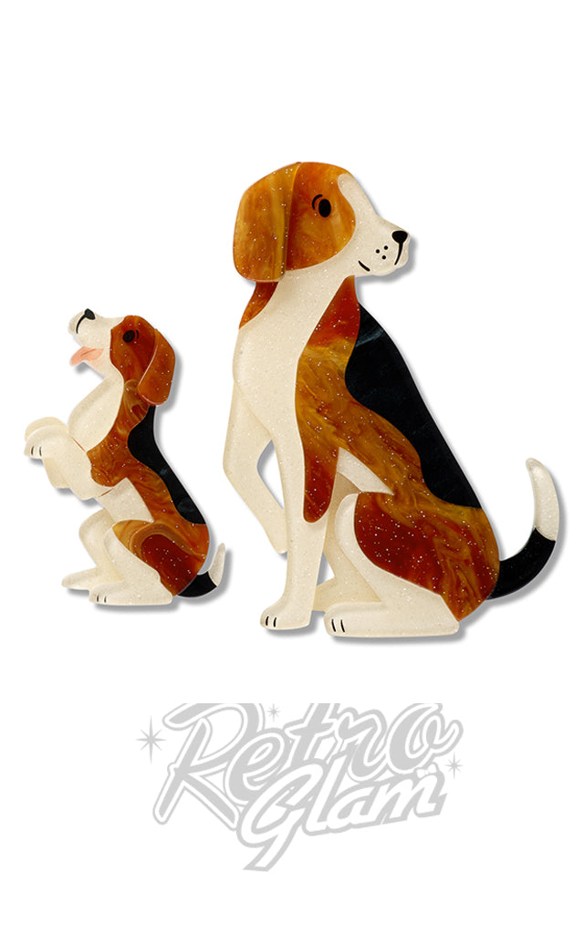 Erstwilder Paw By Paw Brooch Pair