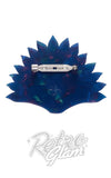 Erstwilder Penelope Peacock Brooch back