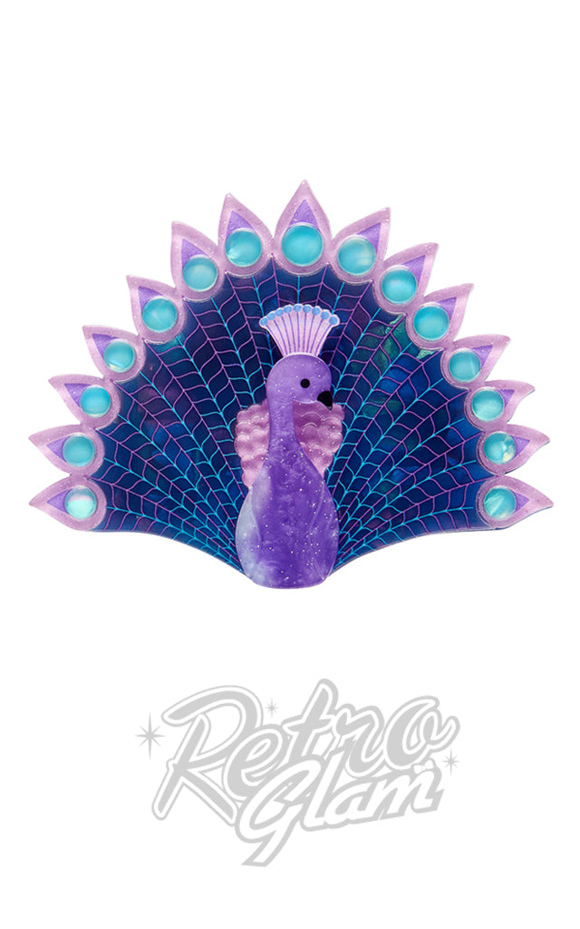 Erstwilder Penelope Peacock Brooch GWP - $112 CANADA & INT, $160 USA - SOLD OUT