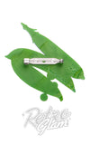 Erstwilder Peas Please Brooch back