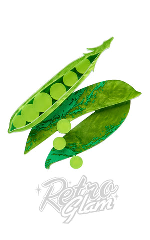 Erstwilder Peas Please Brooch