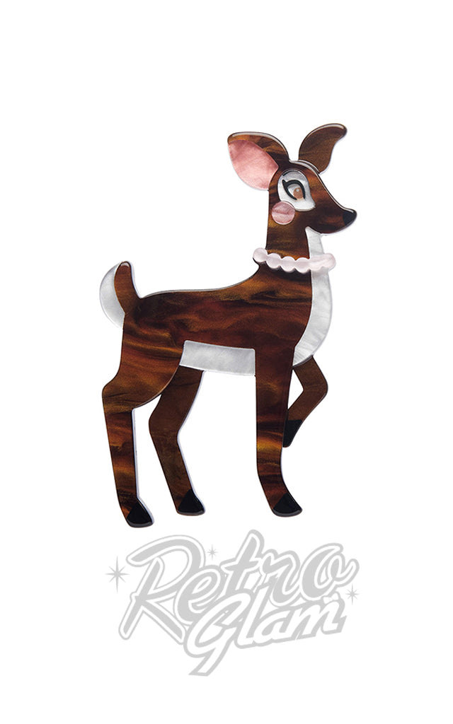 Erstwilder Penny The Deer Brooch