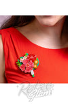 Erstwilder Petals For Keeps Brooch model
