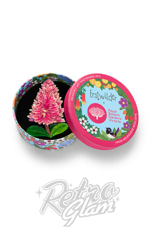 Erstwilder Pink Mulla Mulla Brooch
