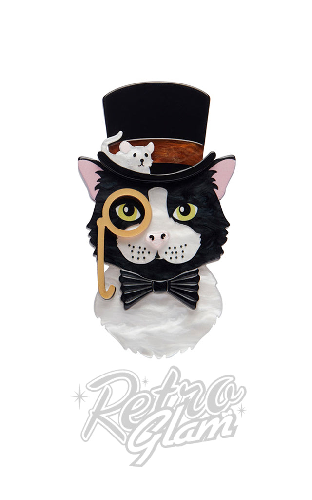 Erstwilder The Posh Pussycat Brooch - SOLD OUT