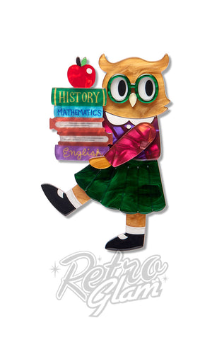 Erstwilder Professor Hootsworth Brooch