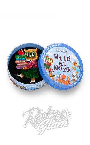 Erstwilder Professor Hootsworth Brooch