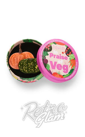 Erstwilder Purely Pumpkin Brooch box