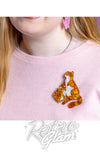 Erstwilder Purrfect Harmony Brooch Pair model