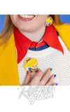 Erstwilder Rainbow Brite Brooch model