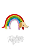 Erstwilder Rainbow Ruff Brooch
