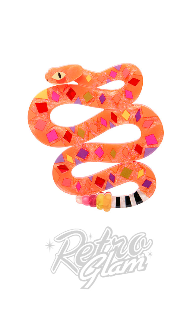 Erstwilder The Rowdy Rattlesnake Brooch
