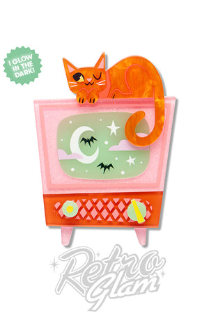 Erstwilder Retro Static Brooch