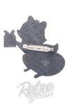 Erstwilder Rhi Rhi The Raccoon Brooch back