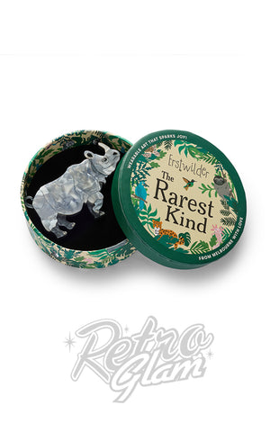 Erstwilder Javen Rhino Brooch box