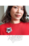 Erstwilder Roxy The Redback Spider Brooch model