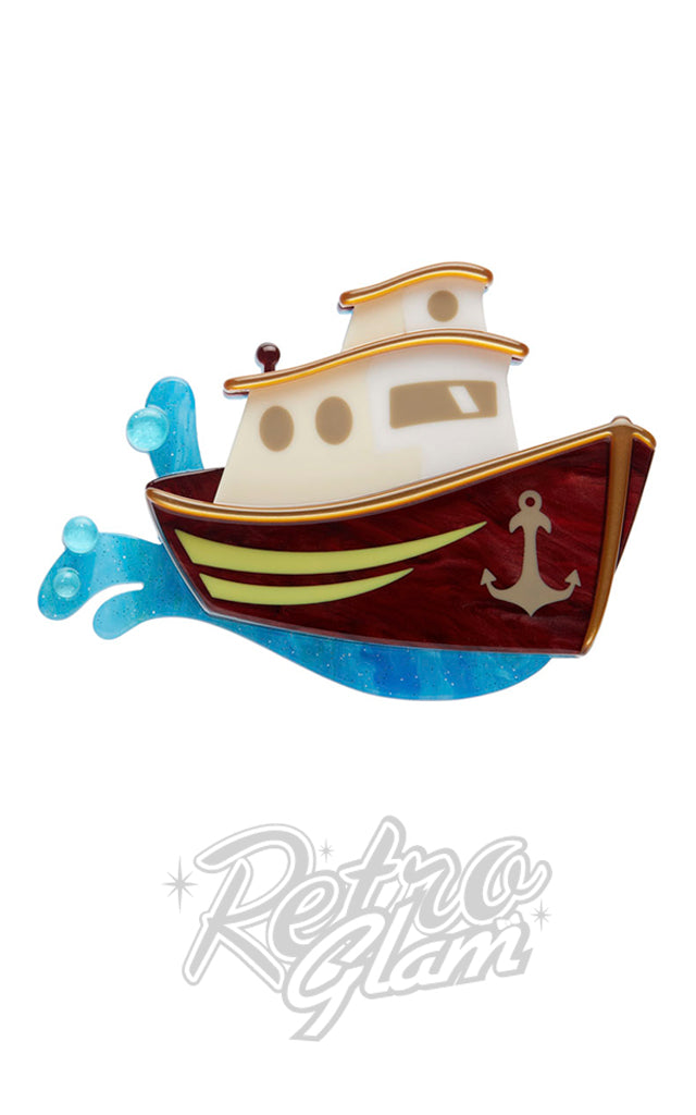 Erstwilder Seas The Day Brooch