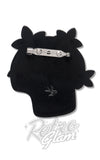 Erstwilder Shade Of Night Brooch back
