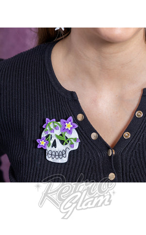 Erstwilder Shade Of Night Brooch model