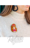 Erstwilder The Sophisticated Squirrel Brooch model