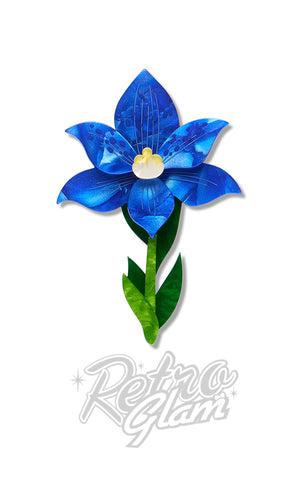 Erstwilder Spotted Sun-Orchid Brooch