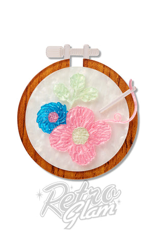 Erstwilder Stitched & Framed Brooch
